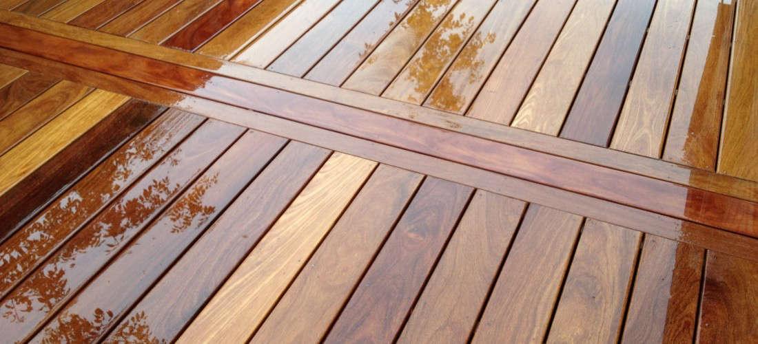 Get the permanent wet-look on your wood with our SparkleTuff Anti-Slip Floor Coating