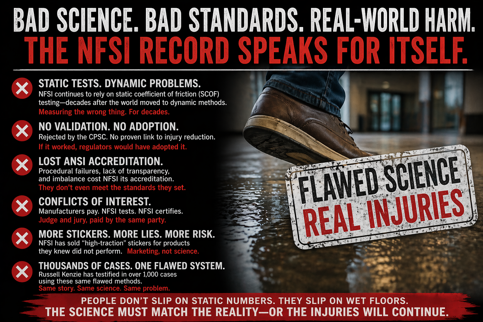 NFSI USES BAD SCIENCE