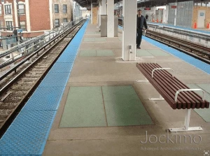 Chicago Transit fritted glass