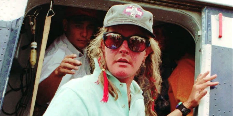 female alpinist charlotte fox