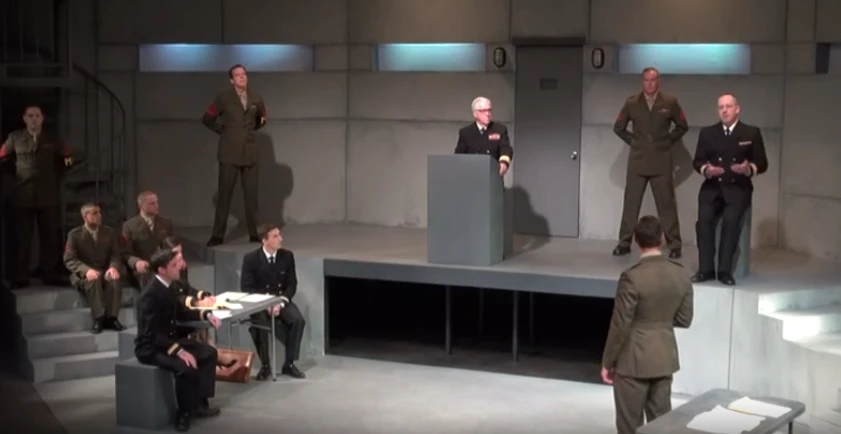 Expert witness in "A Few Good Men"