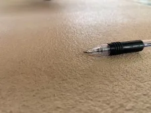 6.4 ounces of grit added to glossy slippery paint