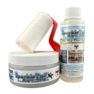 SparkleTuff anti-slip floor and tub coating - 8-oz