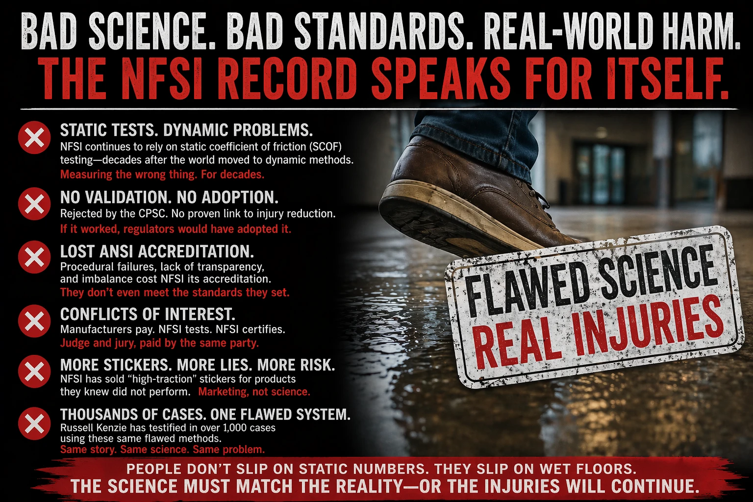 NFSI USES BAD SCIENCE