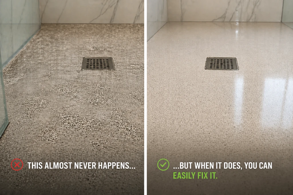 SparkleTuff can be fixed if you didn't follow the directions the first time