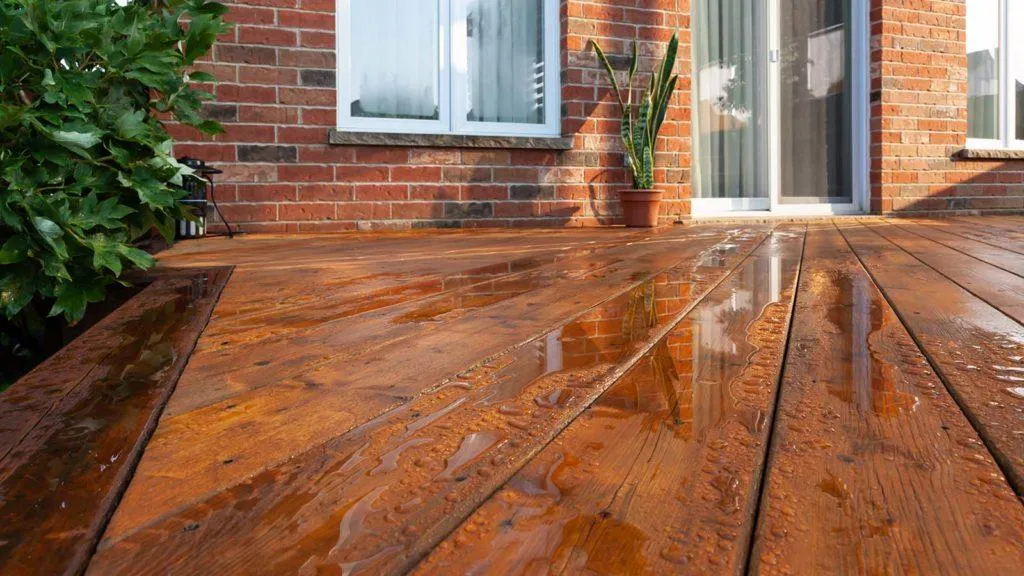 Keep that wet look and preserve natural or engineered wood with SparkleTuff Anti-Slip