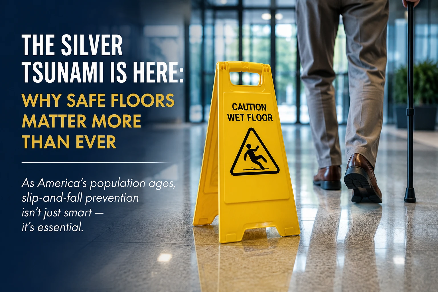 The Silver Tsunami - Anti-Slip Floors Now An Emergency